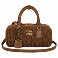 Miu Miu Matelassé Leather Fluid Crossbody Bag