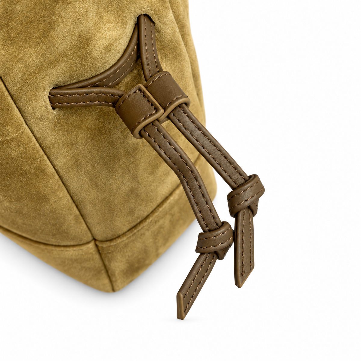 YSL Bea Tote Bag – Sand Suede