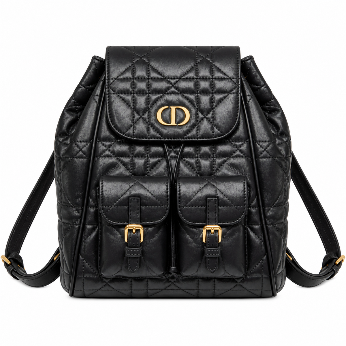 Dior Cannage Quilted Leather Backpack 23cm