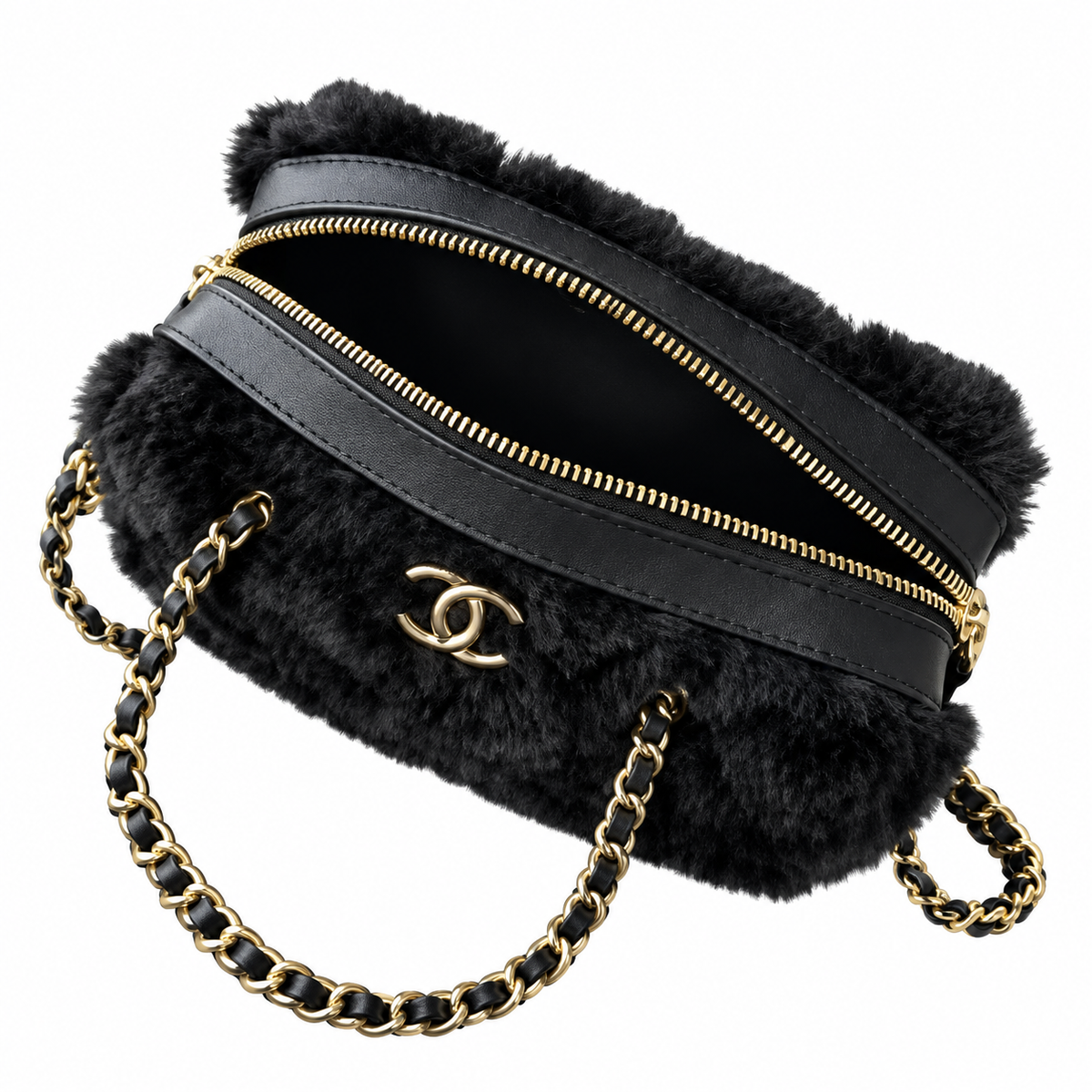 Chanel Quilted Travel Crossbody Bag 18.5cm