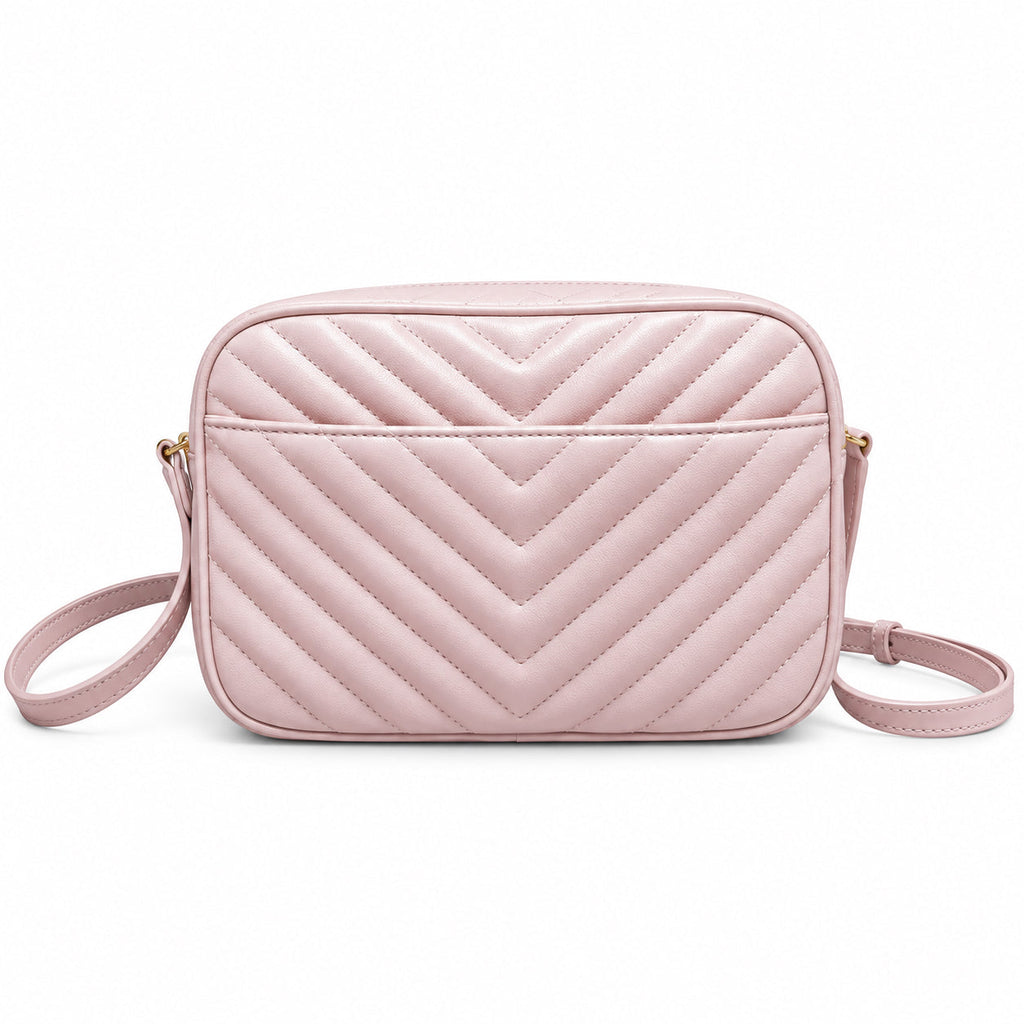 Saint Laurent YSL Lou Large Camera Bag – Blush Pink