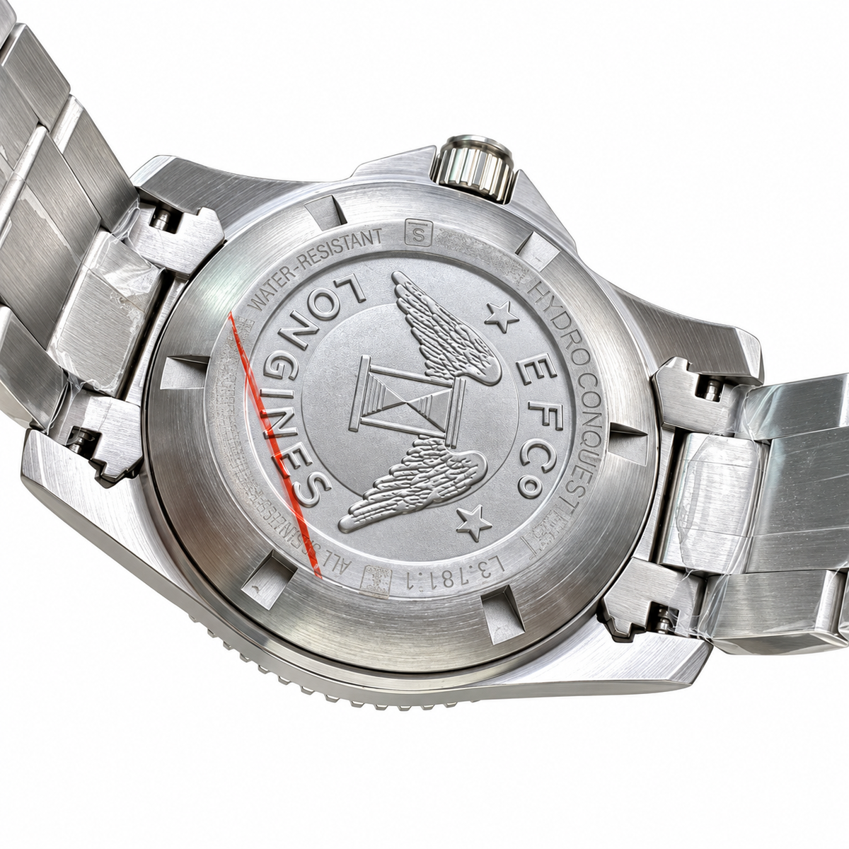 Longines HydroConquest Grey Dial Ceramic Bezel Steel Dive Watch