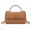 Chanel Pure White Smooth Quilted Mini Flap Bag | Gold Spherical Ball CC Turn-Lock, Straight-Edge Flap & Dual White Chain