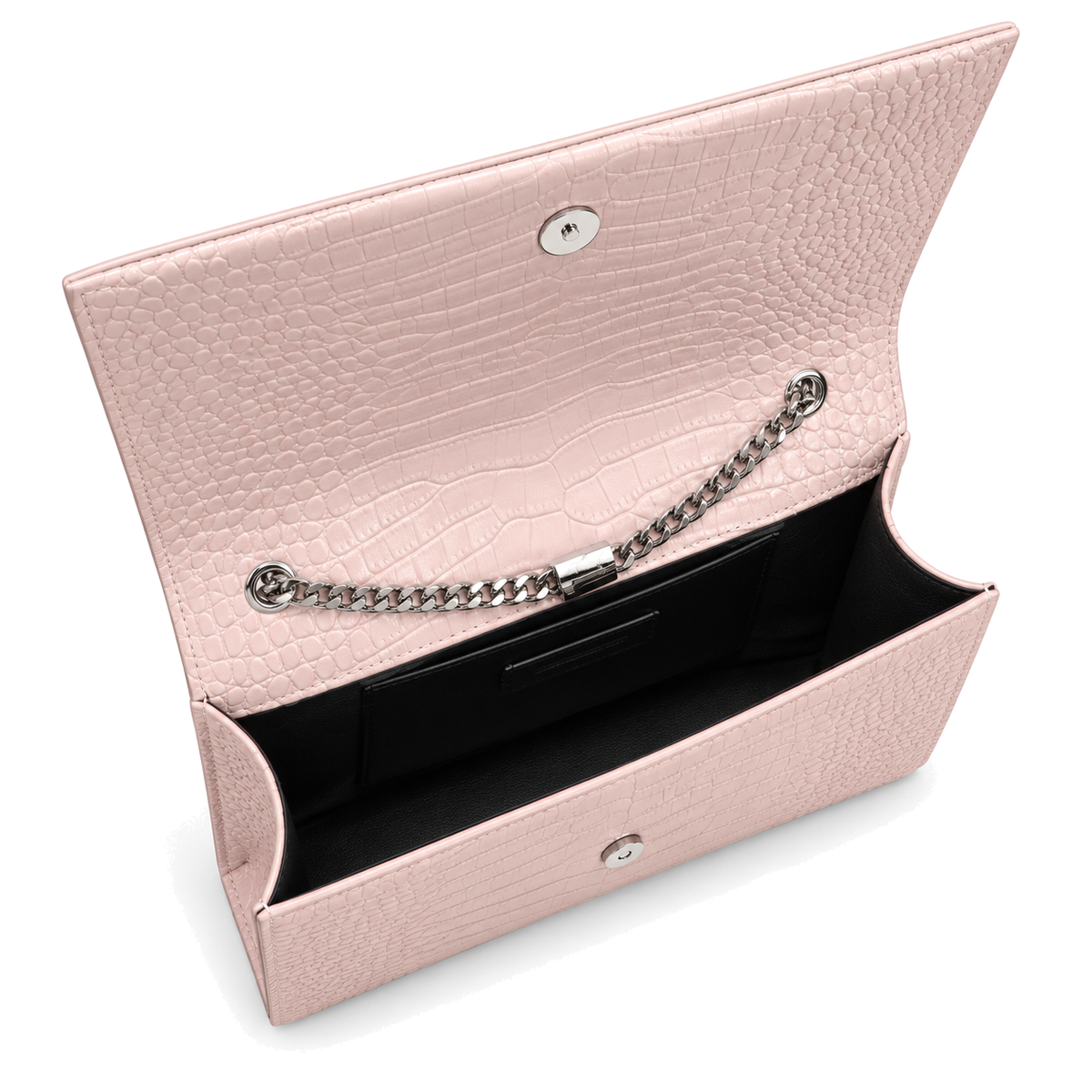 Saint Laurent Kate Medium Tassel Bag – Pink Croc