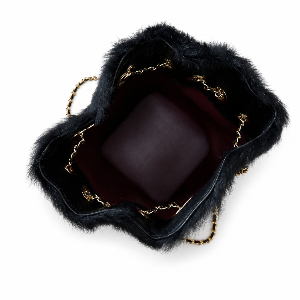 Chanel Quilted CC Structured Box Bag | Gold Chain — 18cm