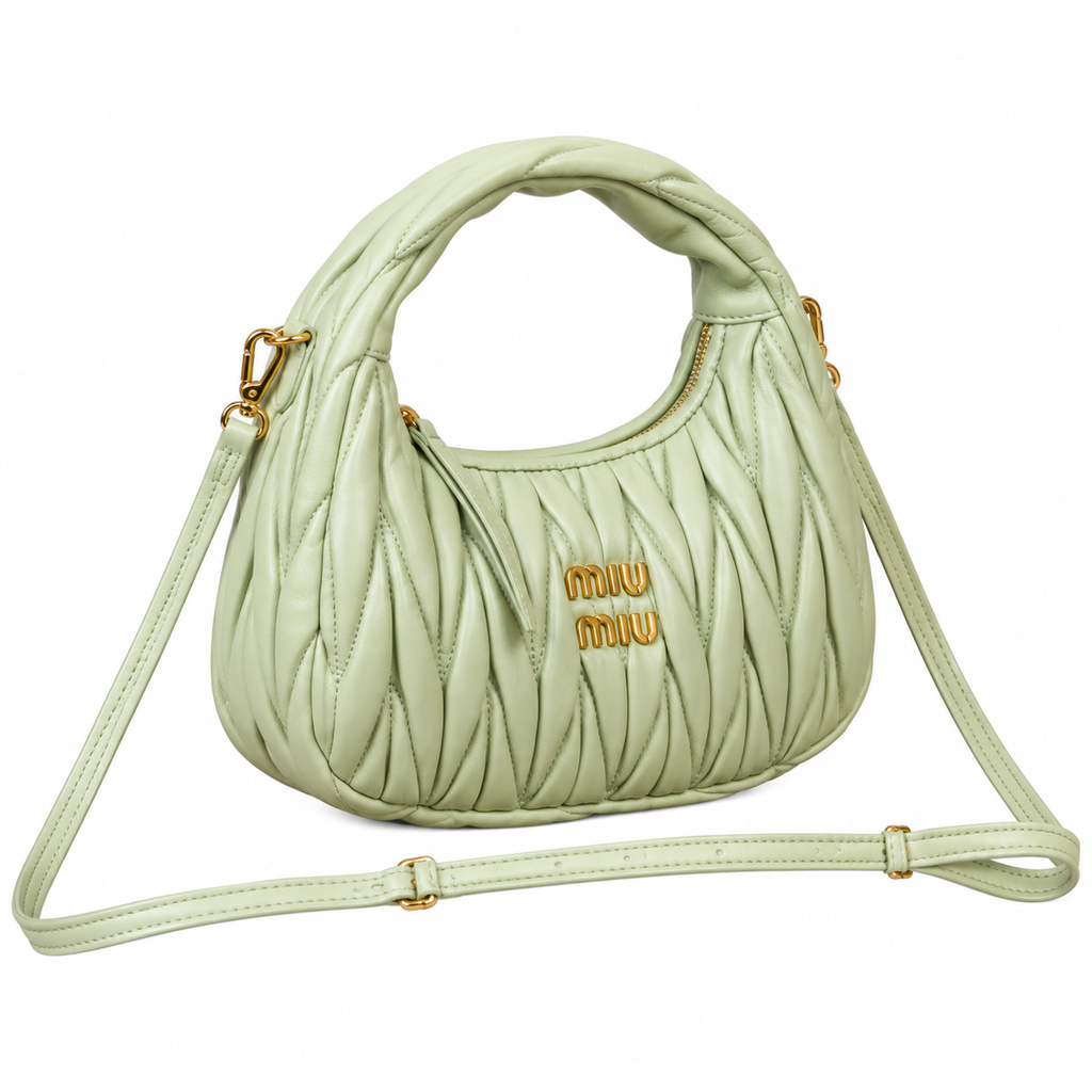 Miu Miu Convertible Leather Bag