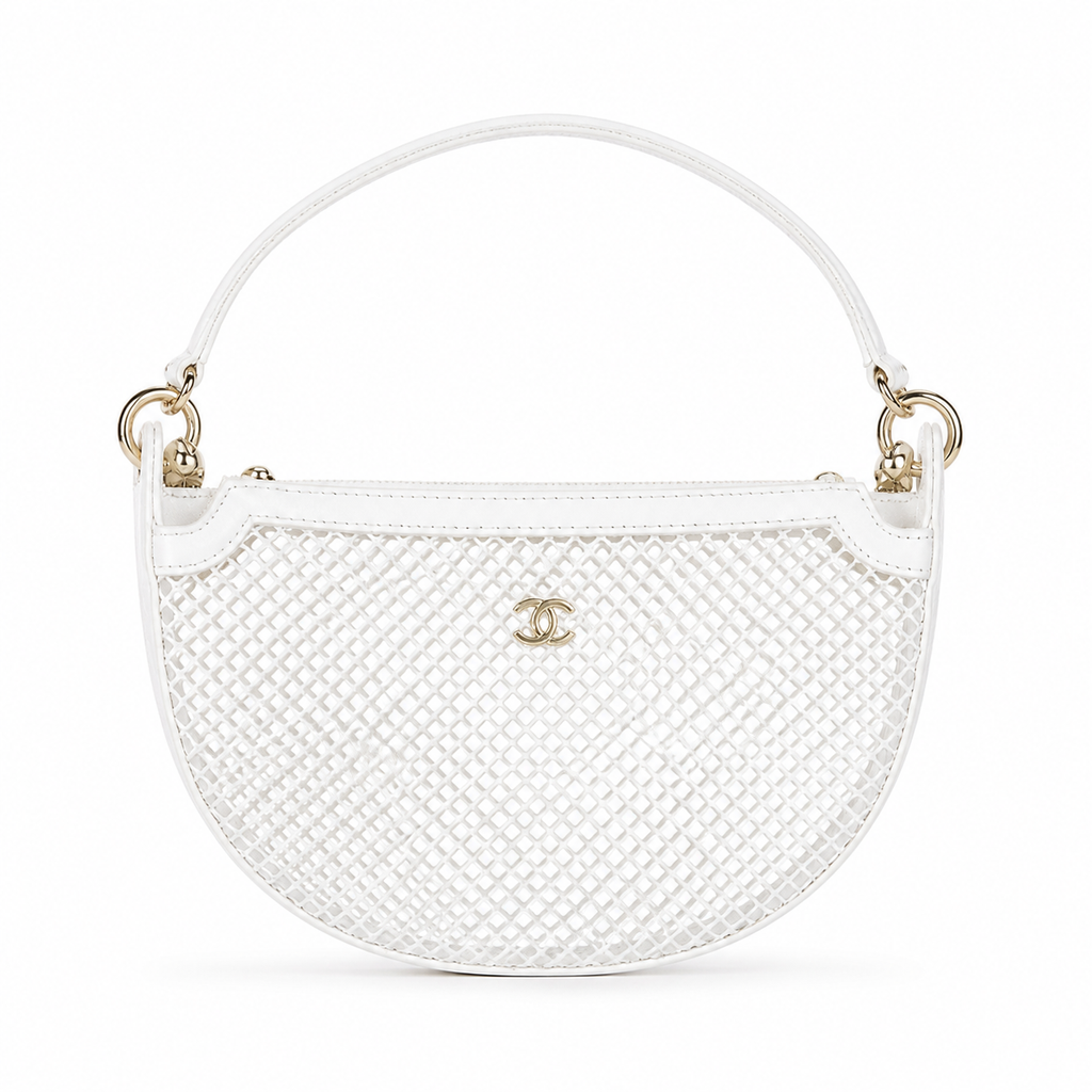 Chanel Quilted CC Small Top Handle Bag | Detachable Chain — 22cm