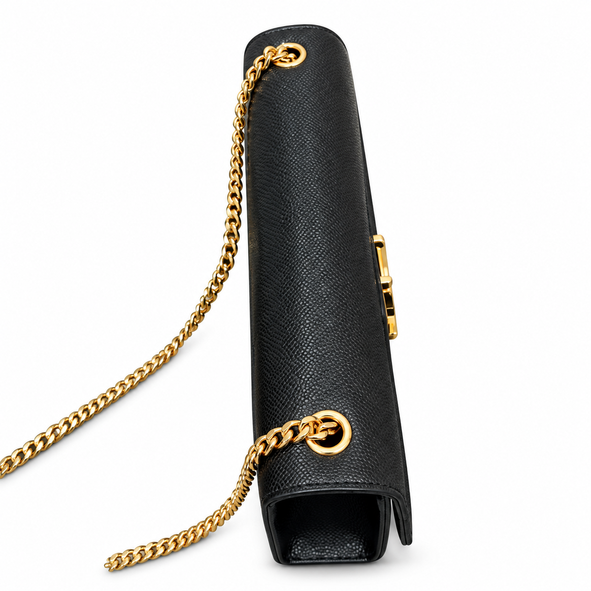 Saint Laurent YSL Kate Small Chain Bag – Black Leather