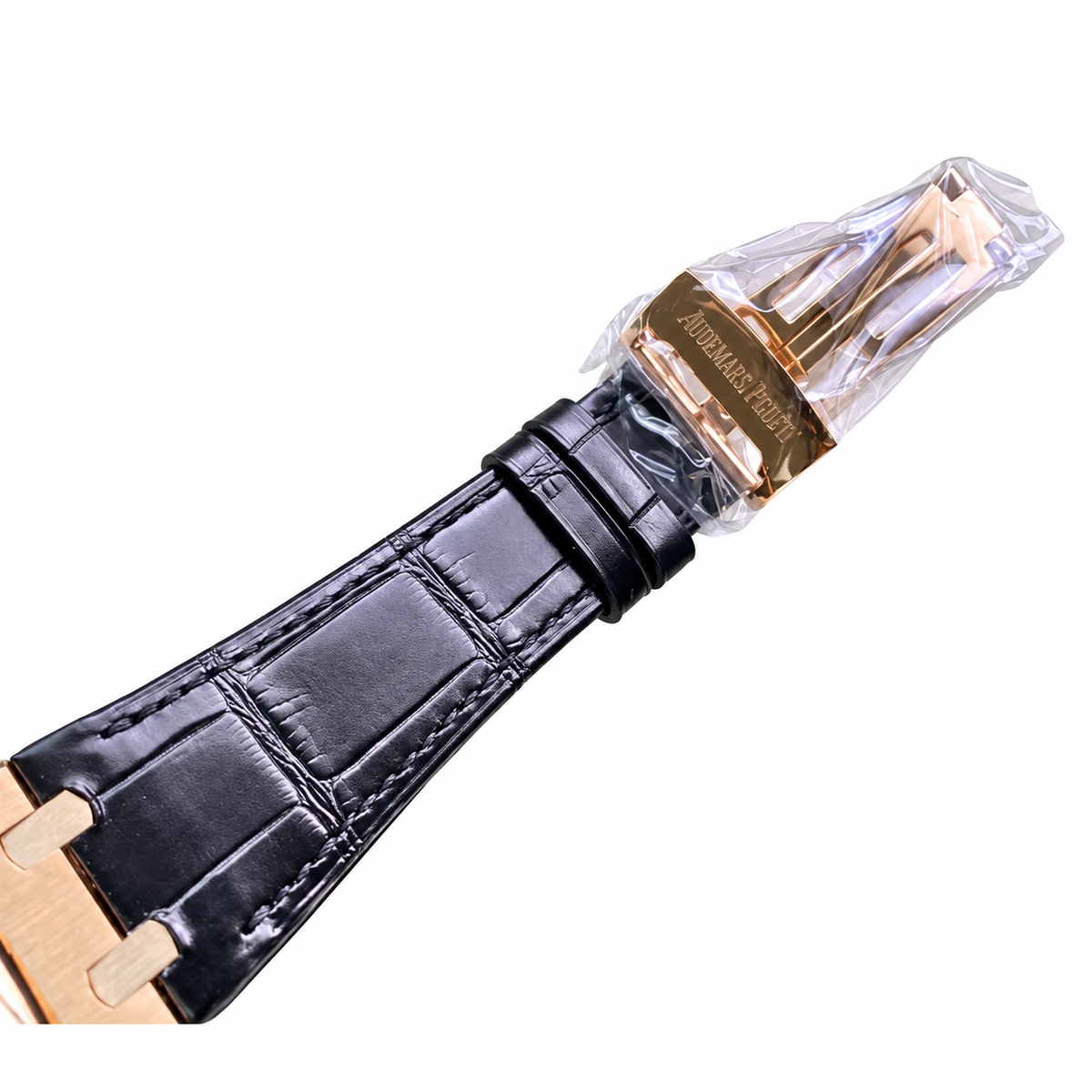 Audemars Piguet Royal Oak Automatic Rose Gold Black Dial