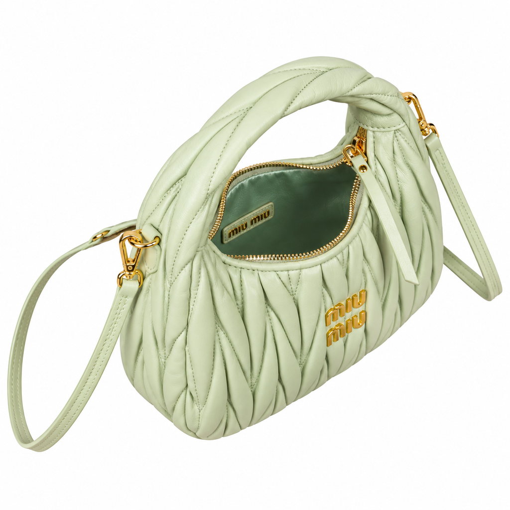 Miu Miu Matelassé Leather Crossbody Bag