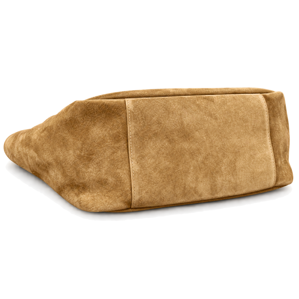 Saint Laurent YSL Bea Tote Bag – Sand Suede