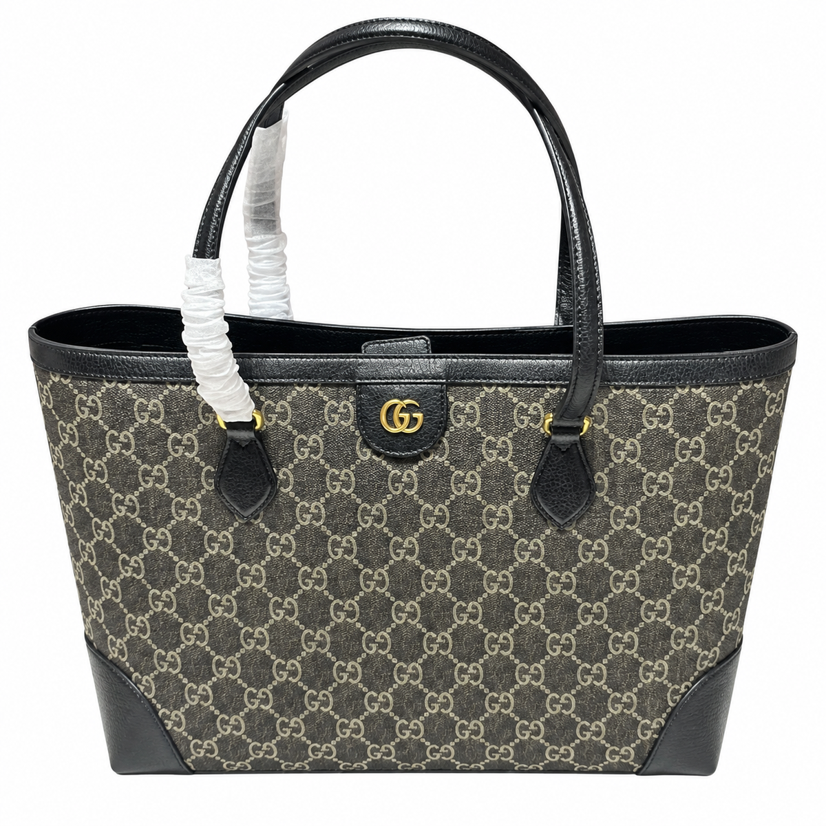 Gucci Bree GG Supreme Large Tote Bag Black