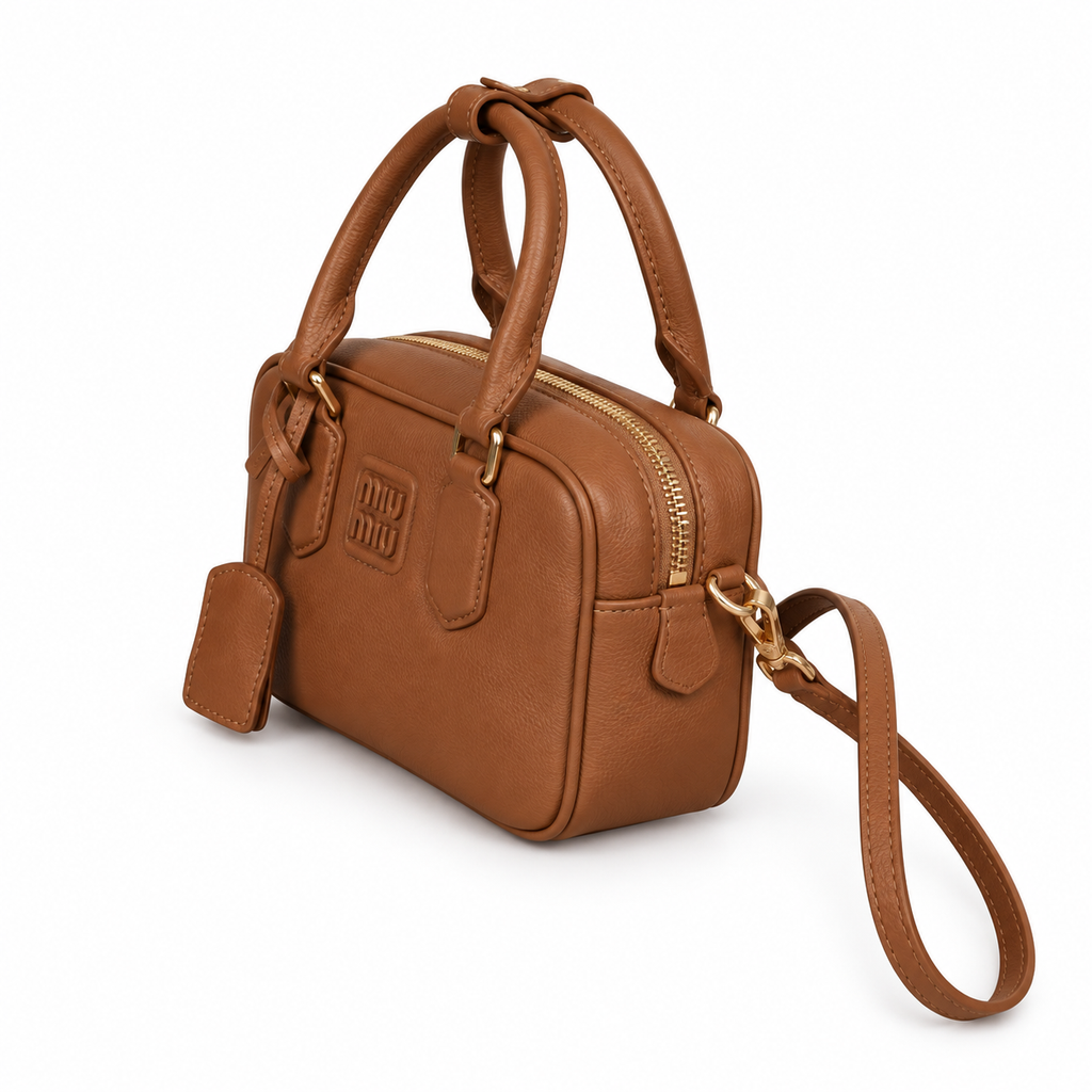Miu Miu Matelassé Leather Refined Crossbody Bag