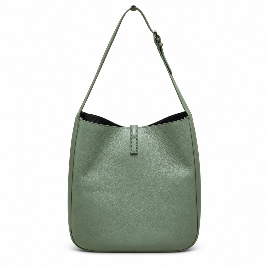 Saint Laurent Le 5 à 7 Hobo Bag – Sage Green