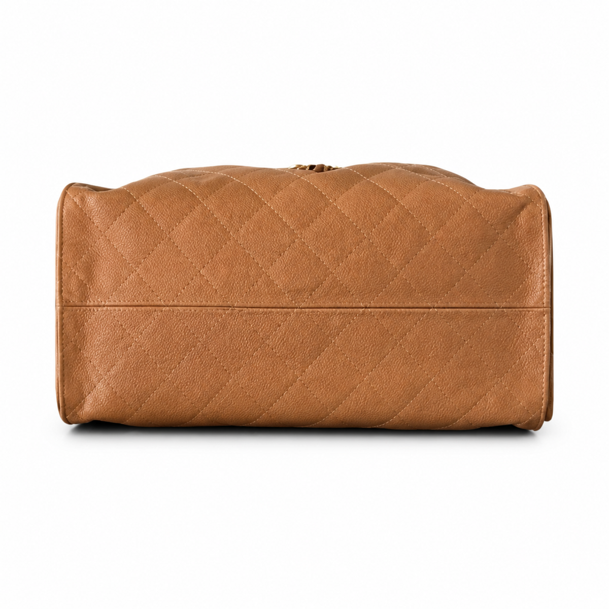 Chanel Quilted Leather Large Travel Shoulder Tote
