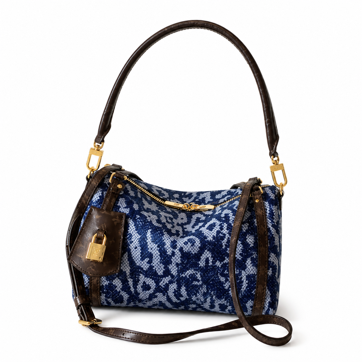 Louis Vuitton Mini Soft Trunk – Blue Monogram Jacquard