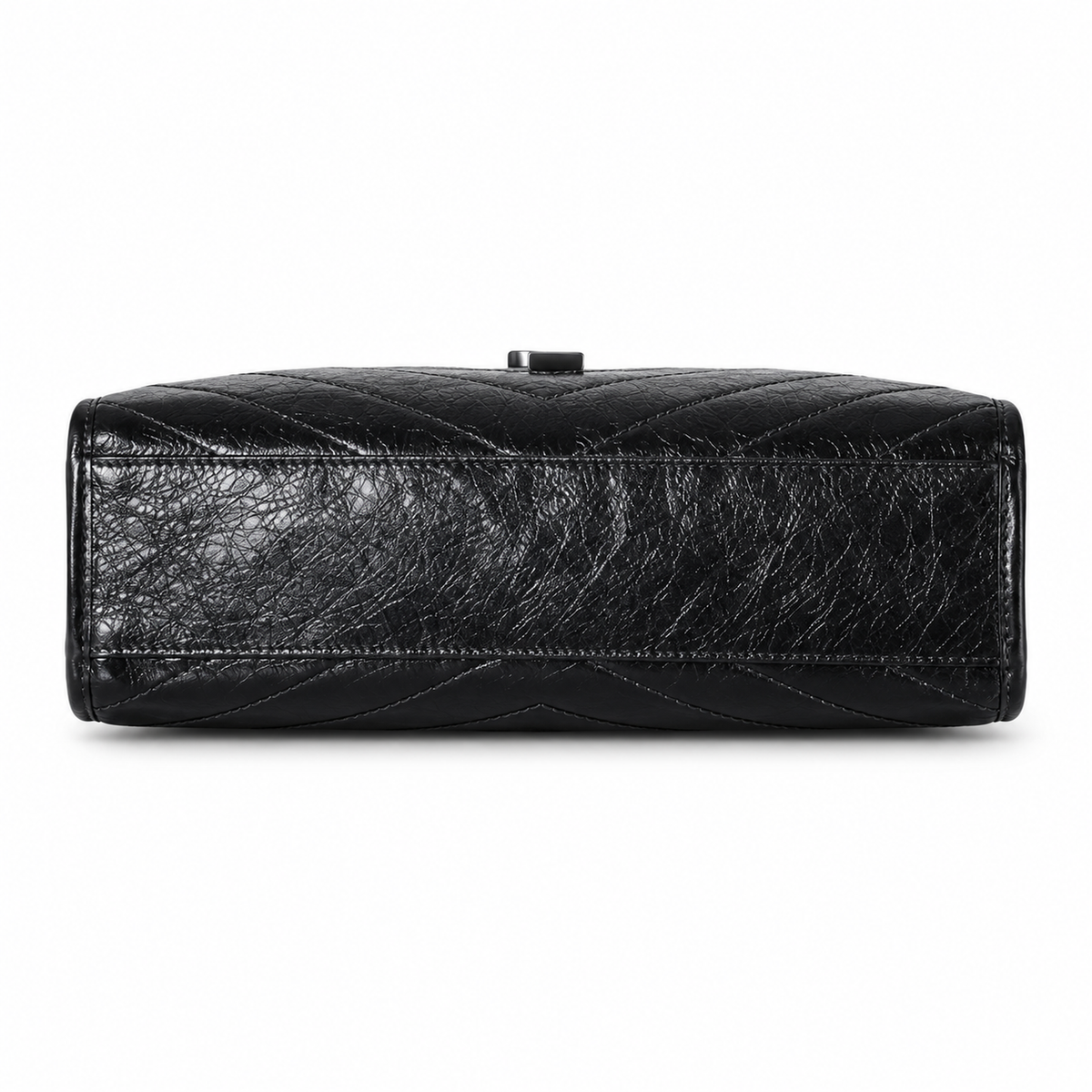 YSL Niki Shopping Bag – Black Quilted Leather