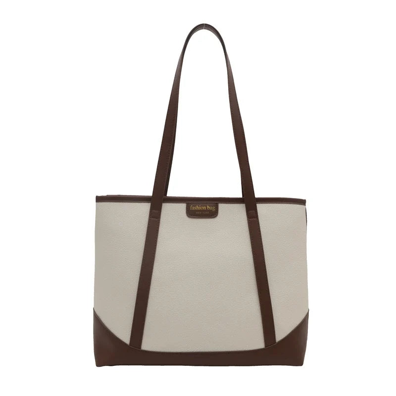 Black Large Tote Bag Set – 2-in-1 Mini Pouch