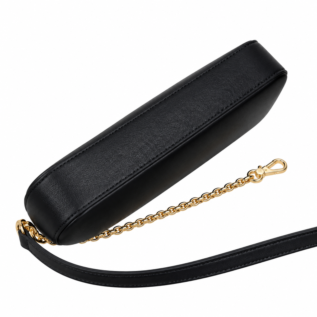 Fendi FF Slim Crossbody Bag – FF Jacquard Canvas & Leather Trim, Magnetic Flap, 20cm