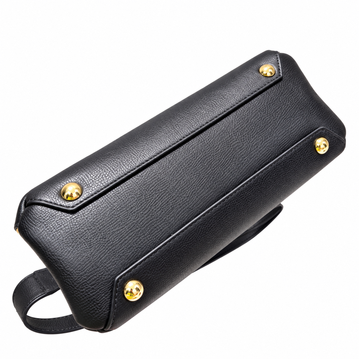 Burberry Noir Signature Top Handle Bag